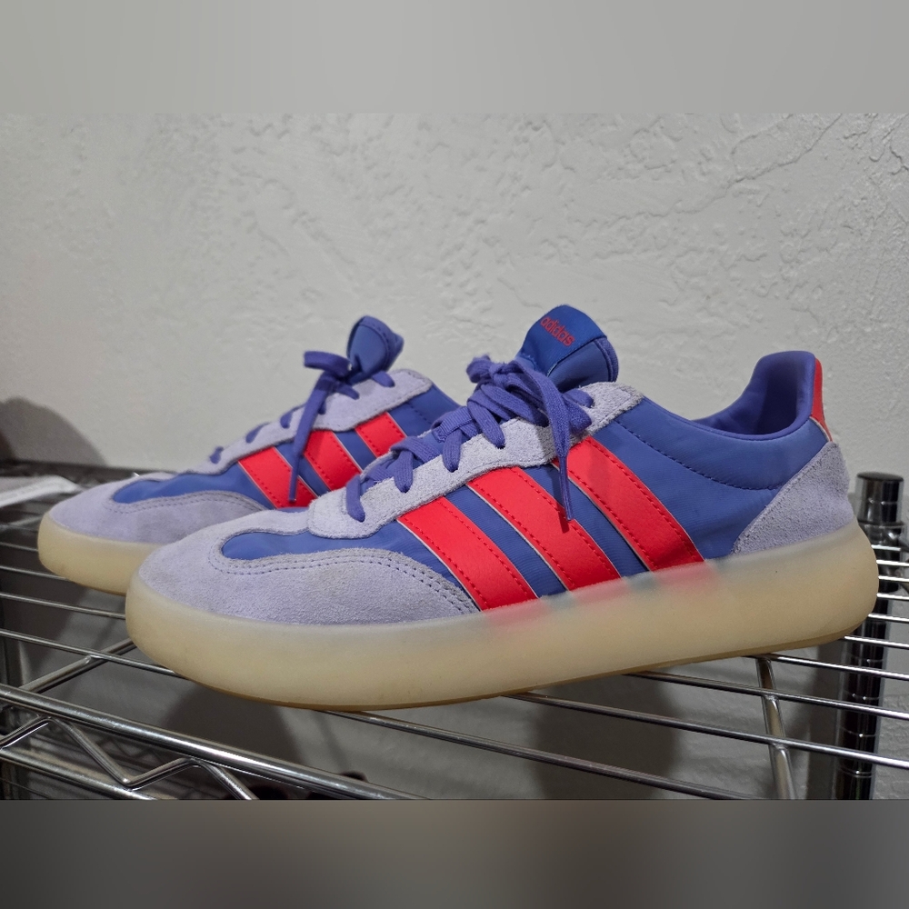 adidas Purple and Red Women's Sneakers